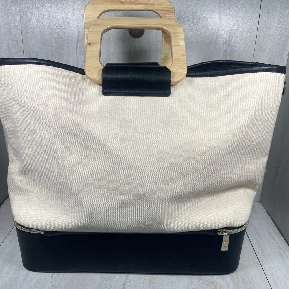 BEIS Black and White Resort bag - Picture 2 of 6